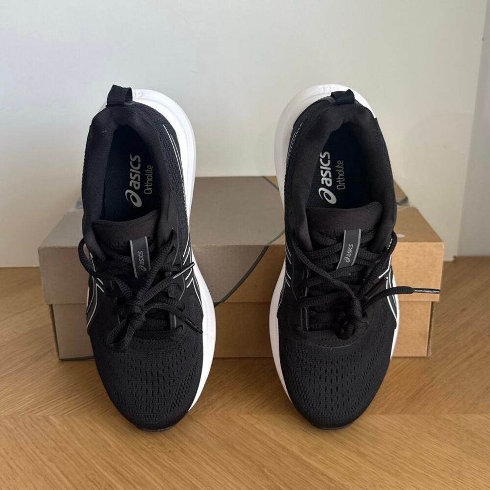 Asics Gel Contend 9 Black/White Women Running Sneakers- SZ 6.5 Wide - Picture 6 of 11